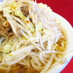 ラーメン二郎 - ヤサイ（そのまま）