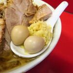 ラーメン二郎 - ショウガ半分