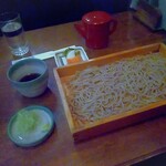そば茶屋 芭蕉庵 - 山形板そば(¥650)