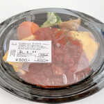 洋食 だんらんや - モモばあちゃんのオムライス　トマトソース　500円