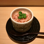 Sushi Miyata - 桜海老茶碗蒸し