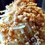 ゴールデンファイブヌードル - トッピングは挽肉