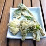 恵比寿 箸庵 - コゴミが嬉しい〜〜♬