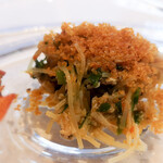 ウシマル - モクズガニ、自家製カラスミ