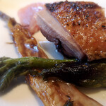 ウシマル - 鴨、ささみ、子牛レバー