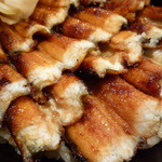 あなごめしうえの 宮島口本店 - あなごのアップ