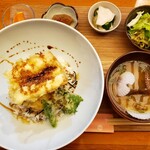 居酒屋まるこ - アナゴ天丼