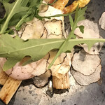 イタリア料理 レガメント - ホワイトアスパラビスマルク風　トリュフかけ