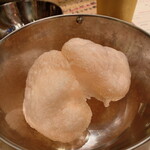 スコヤカいちばん餃子 - お通し200円