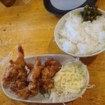 もんど - 唐揚げ定食　2021.4