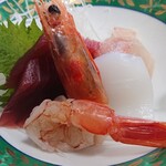 みなと亭 - 刺身アップ