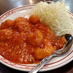 元祖麻婆豆腐 - エビチリソース