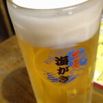 マルカン漁業部 海がき本店 - 生ビール