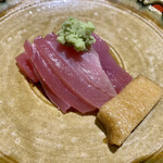 食堂こなん - 造里
      まぐろ 泡醤油