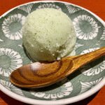 食堂こなん - 甘物
      木の芽シャーベット