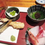 あわび亭 - お通し