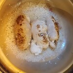 虎ノ門 とだか - 白子リゾット調理前