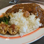 タイガーカレー - タイガーカレーライス ルーかけた後