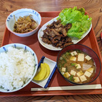 つつみ食堂 - しょうが焼定食