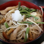 Sakaeya - 冷やし山菜蕎麦
