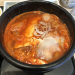 東京純豆腐 - アサリ入りのスンドゥブチゲ