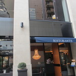 リストランテ カノビアーノ - 入り口