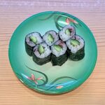 平禄寿司 - 梅きゅう巻 ¥121
