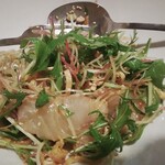 四川料理 蜀彩 - 真鯛のサラダ(本日限定)2