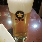 Shisen Ryouri Shokusai - 生ビール(２杯目)