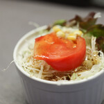 バンビーナ スパゲティレストラン - ミニサラダ☆