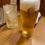 湖粋 - ハイボールと生ビール
