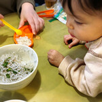 らーめん森や。 - ここまでは大人しかった我が子だが、この後ギャン泣き