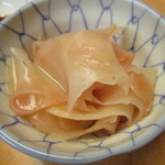 Sushi Masa - 酢漬け生姜薄切りフリー