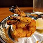 インド料理 BiJA - タンドール窯で焼き上げた海老だよ