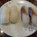 太助寿司 - イカ、シメサバ
