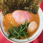 ラーメン濱野家 - ラーメン(並)+のり増し