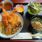 浜の味のひら - 天丼¥1100-