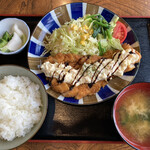 あか松 - チキンカツ南蛮定食　1,000円