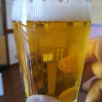 うなぎ 浜名 - 本日はビールも。