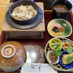 志じみ茶屋 湖舟 - 志じみ釜めし御膳