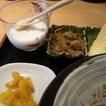 桂苑 - 小鉢、デザート