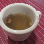 横浜ビール本店レストランUMAYA - 日替わりランチのスープ