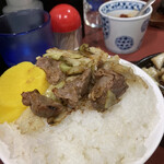 鉄板焼肉 大当り - ライス大　　　　　　　　50円
            