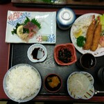 お食事処 さかゑや - だんだん定食  御飯大盛(プラス100円)