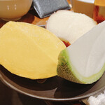 焼肉 スタミナ苑 - フルーツシャーベット