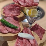 和牛放題の殿堂 秋葉原 肉屋横丁 焼肉 - 