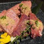 焼肉 志も川 - 志も川3種盛