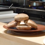 銀座 大石 - 椎茸大きいw(*ﾟoﾟ*)w