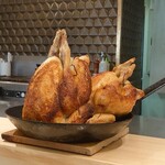 銀座 大石 - 大山地鶏のローストチキン