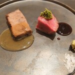 銀座 大石 - 牛タンの炭火焼き・飛騨牛ランプの炭火焼き